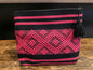 Pink & Black Zapotec Cosmetic & Toiletry Bag