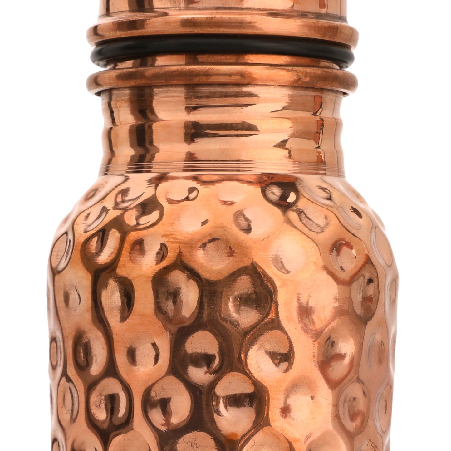 Pure Copper Bottle - Beehive design