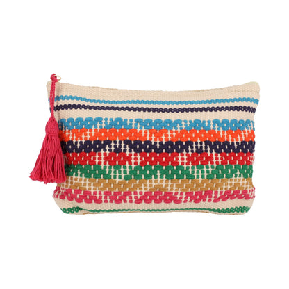 Multicoloured Zapotec Cosmetic & Toiletry Bag