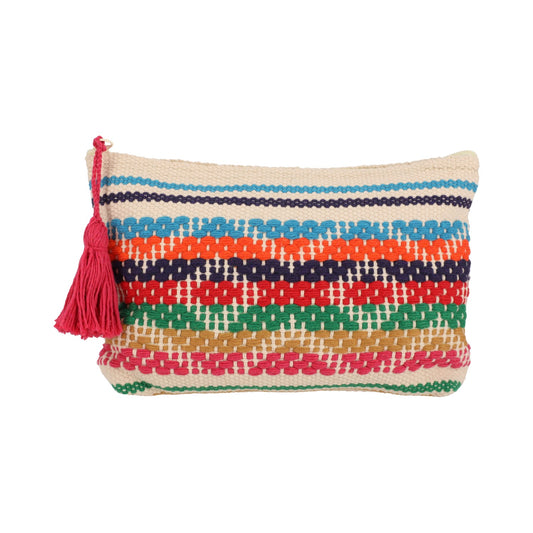 Multicoloured Zapotec Cosmetic & Toiletry Bag