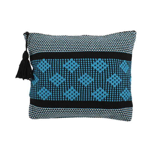 Black & Blue Zapotec Cosmetic & Toiletry Bag