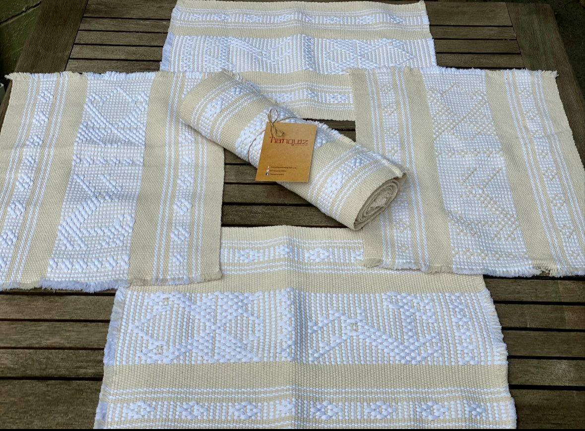 Handwoven Placemats (set of 4) - Multiple colours available