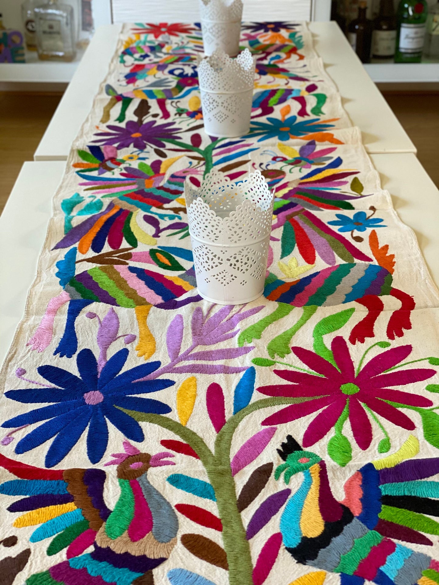 Traditional Tenango Table Runner