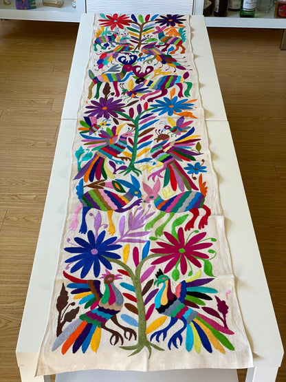 Traditional Tenango Table Runner