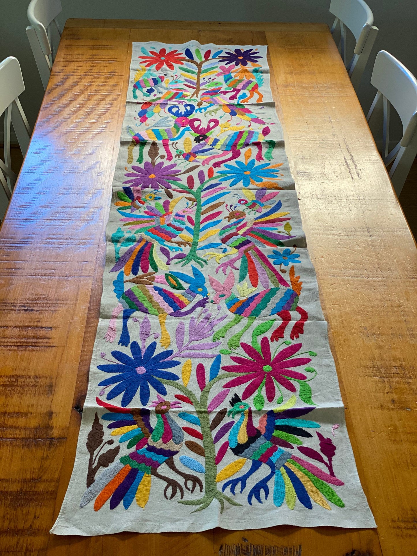 Traditional Tenango Table Runner