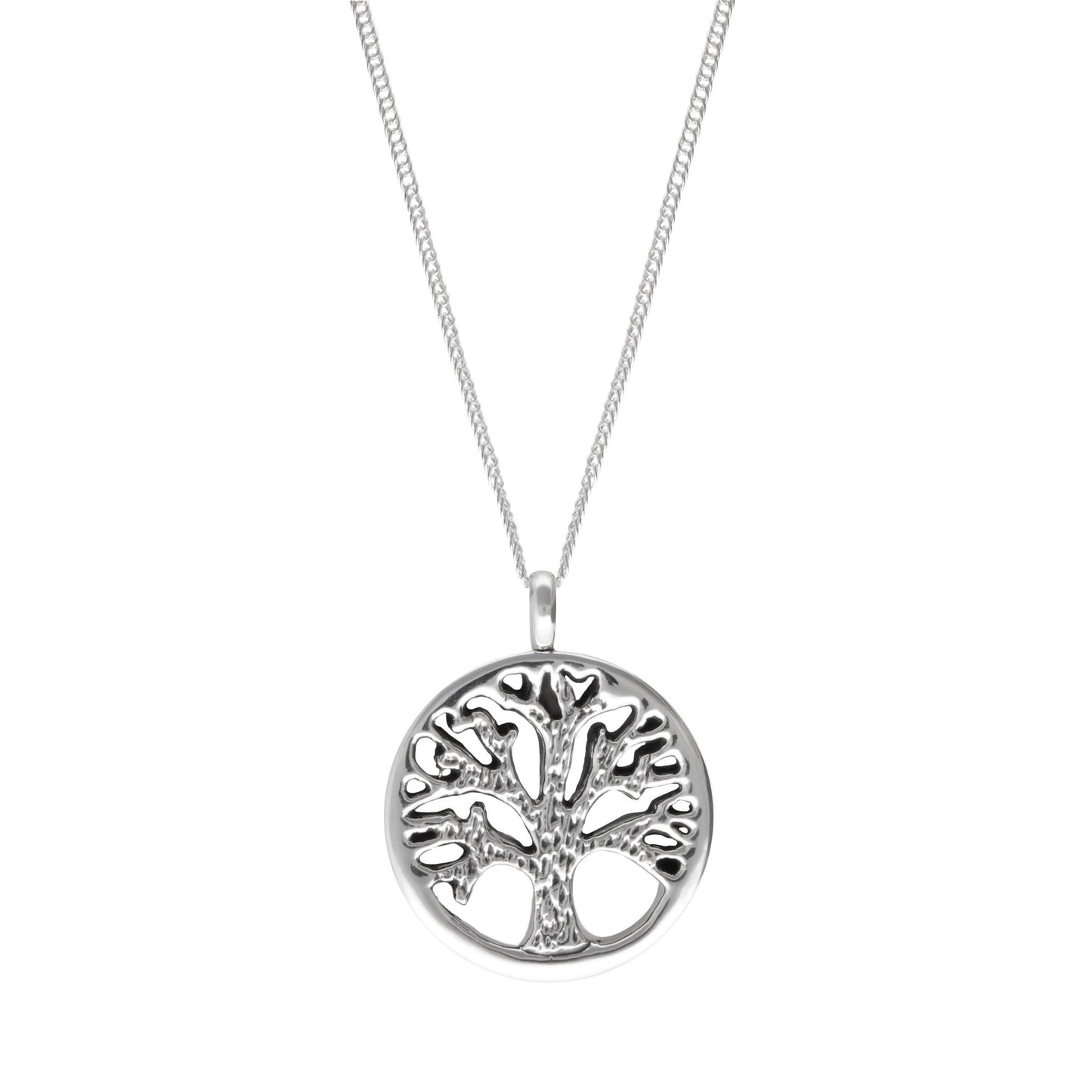 Tree of life silver necklace