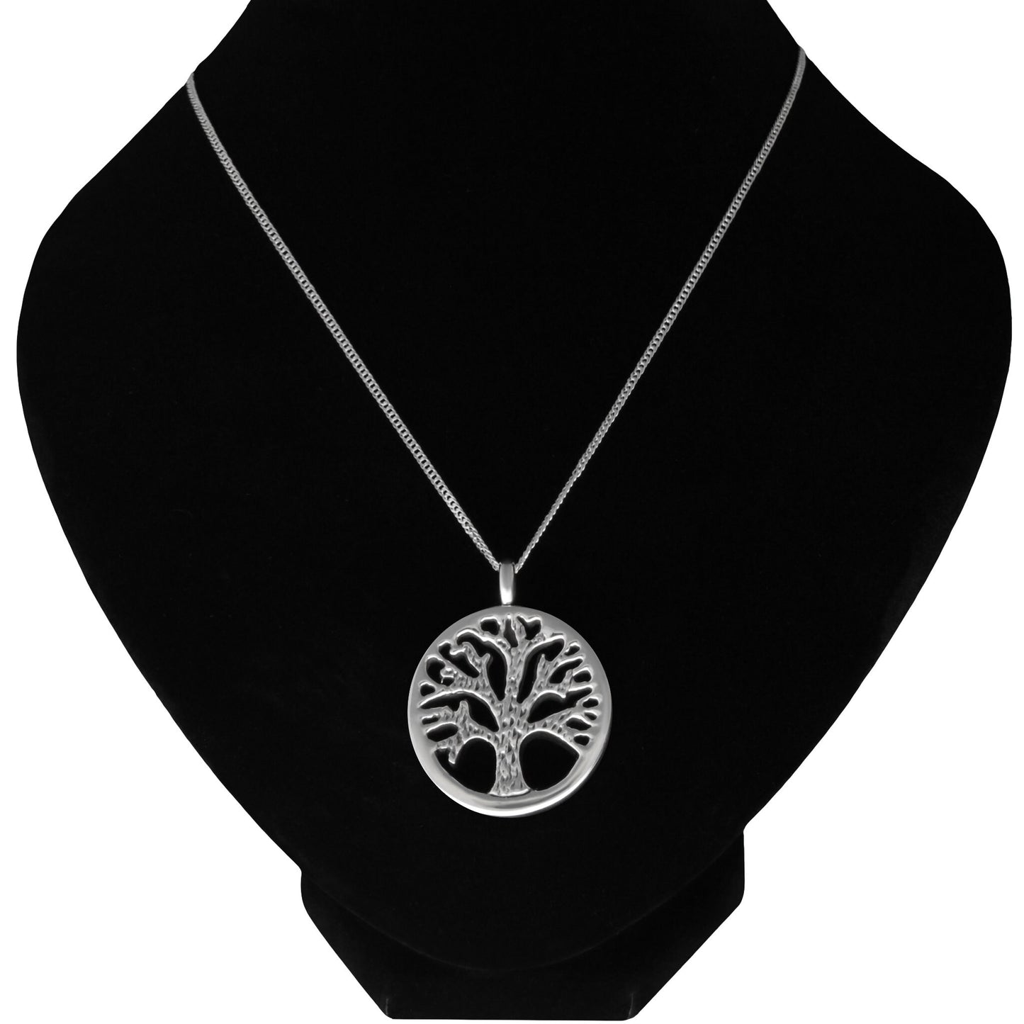 Tree of life silver necklace