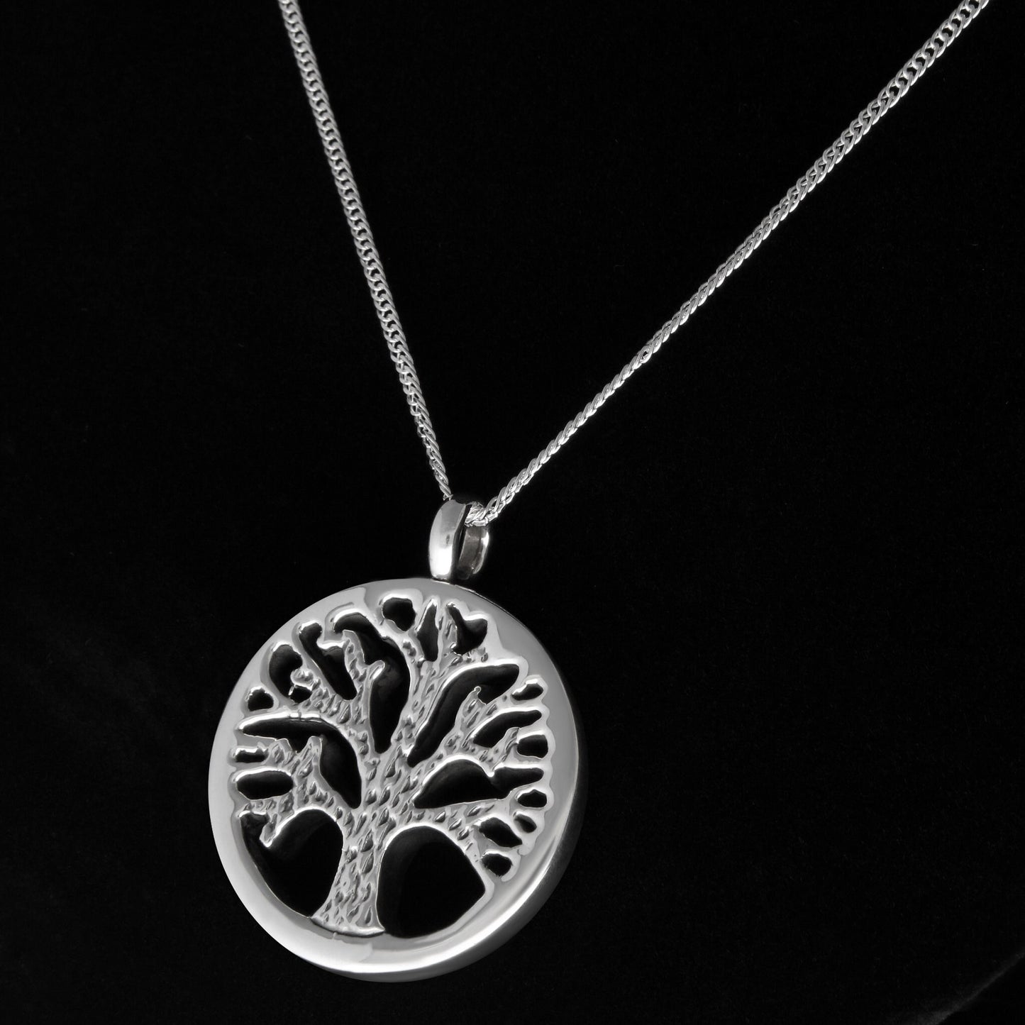 Tree of life silver necklace